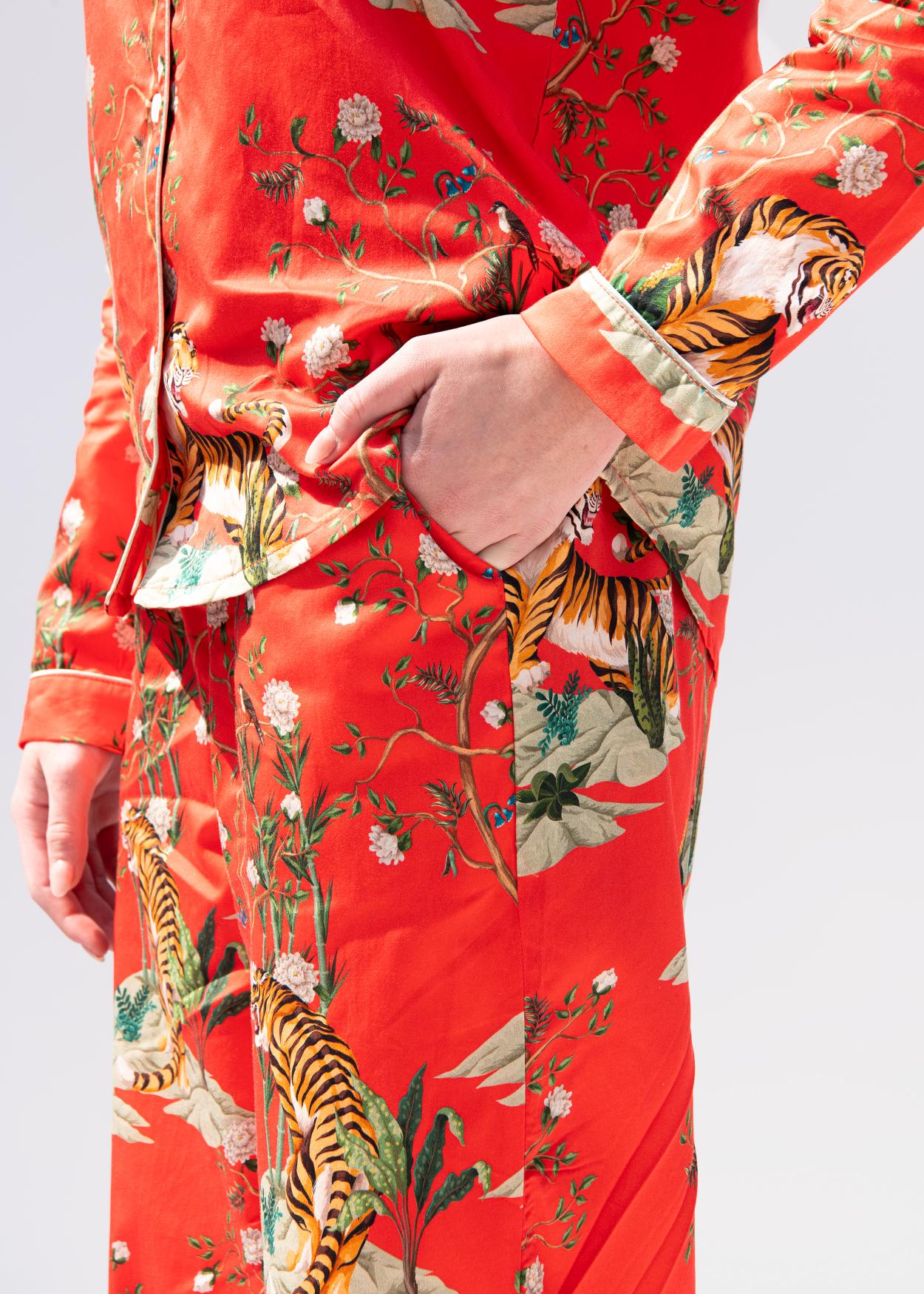 Loungewear Lazy Tiger