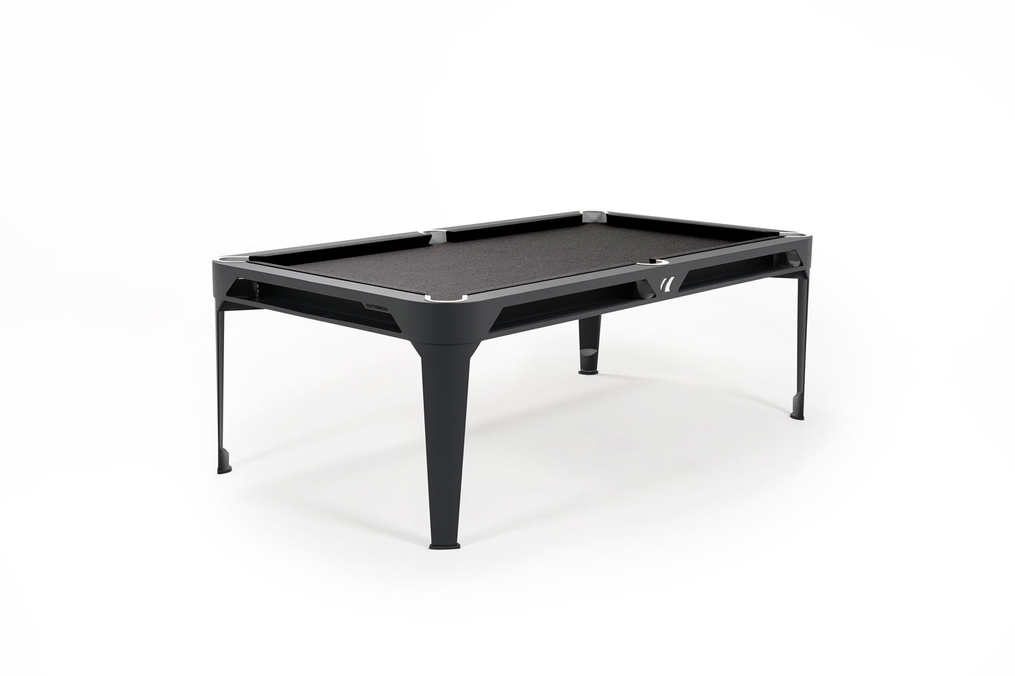 Hyphen Outdoor Pool Table, Dark Grey Frame, Dark Grey C