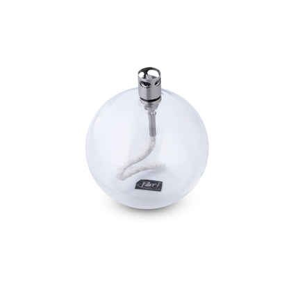 Round clear chrome