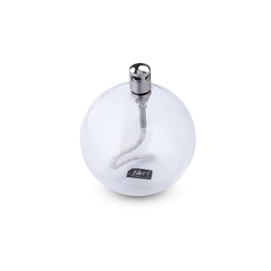 Round clear chrome