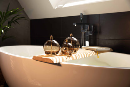 Round Champagne Brass