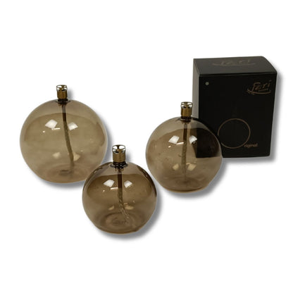 Round Champagne Brass