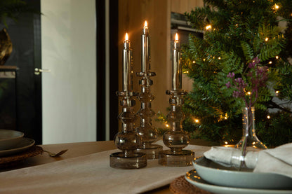 Candleholder champagne chrome