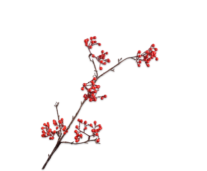 Berry Spray Red 84 cm