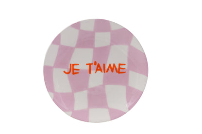 Diego Je T’ aime Dessert Plate