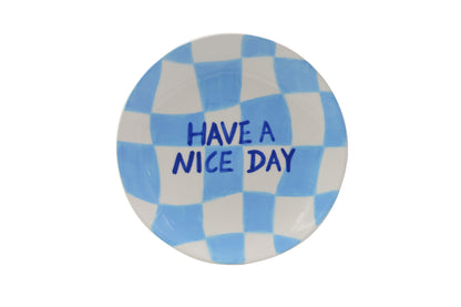 Diego Have a Nice Day Dessert Plate