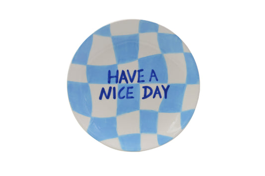 Diego Have a Nice Day Dessert Plate