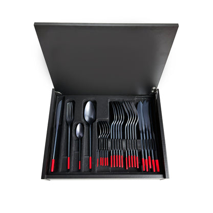 Allegro 24 Pcs with Wood Canteen