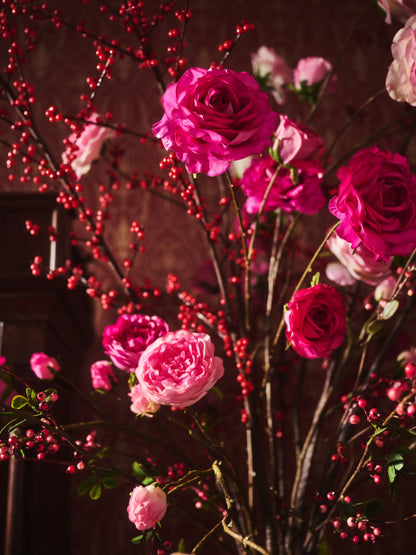 Lisianthus Spray CR/PNK 71 cm