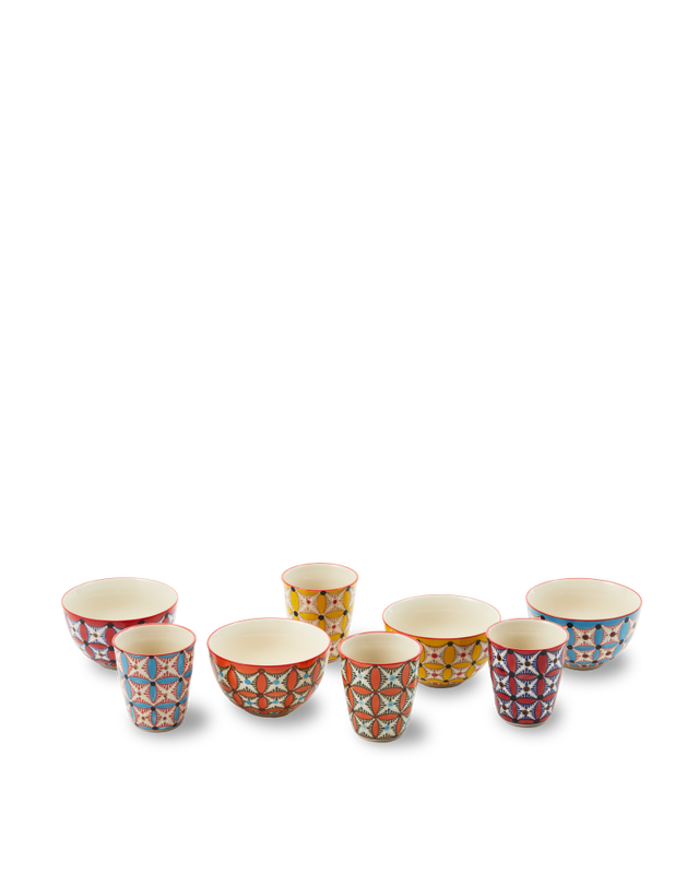 Hippy Snack Bowls Set of 4