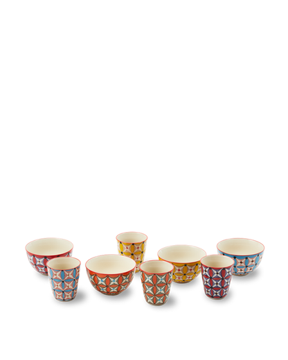 Hippy Snack Bowls Set of 4