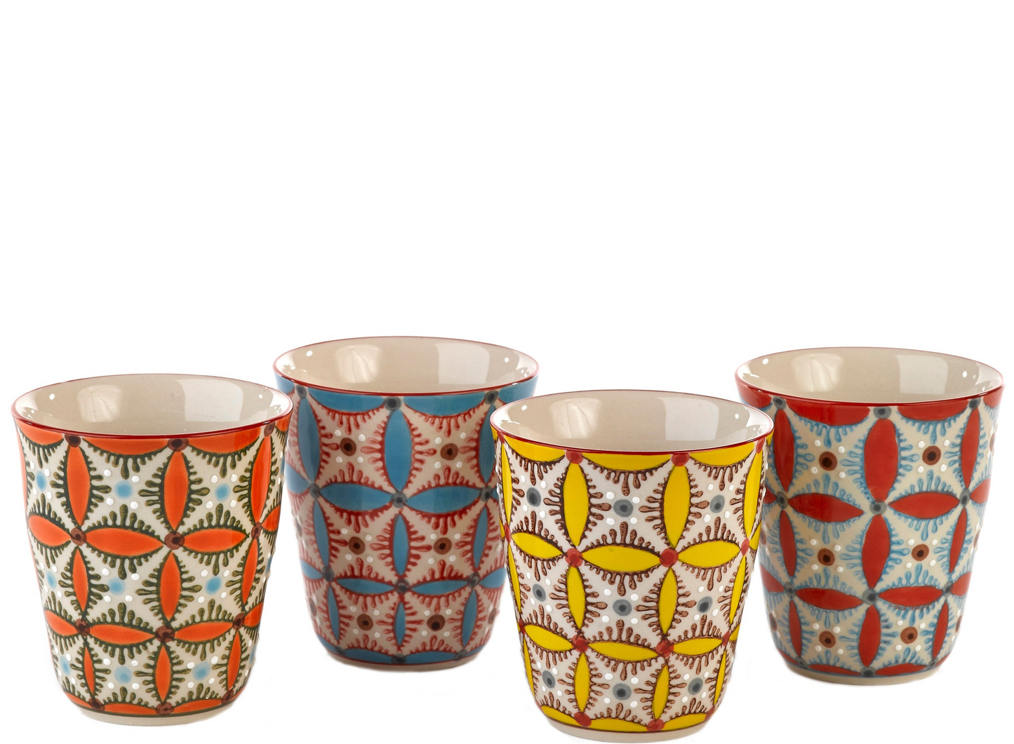 Hippy Cups  Set of 4