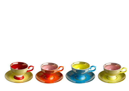 Grandma Espresso Cups  Set of 4