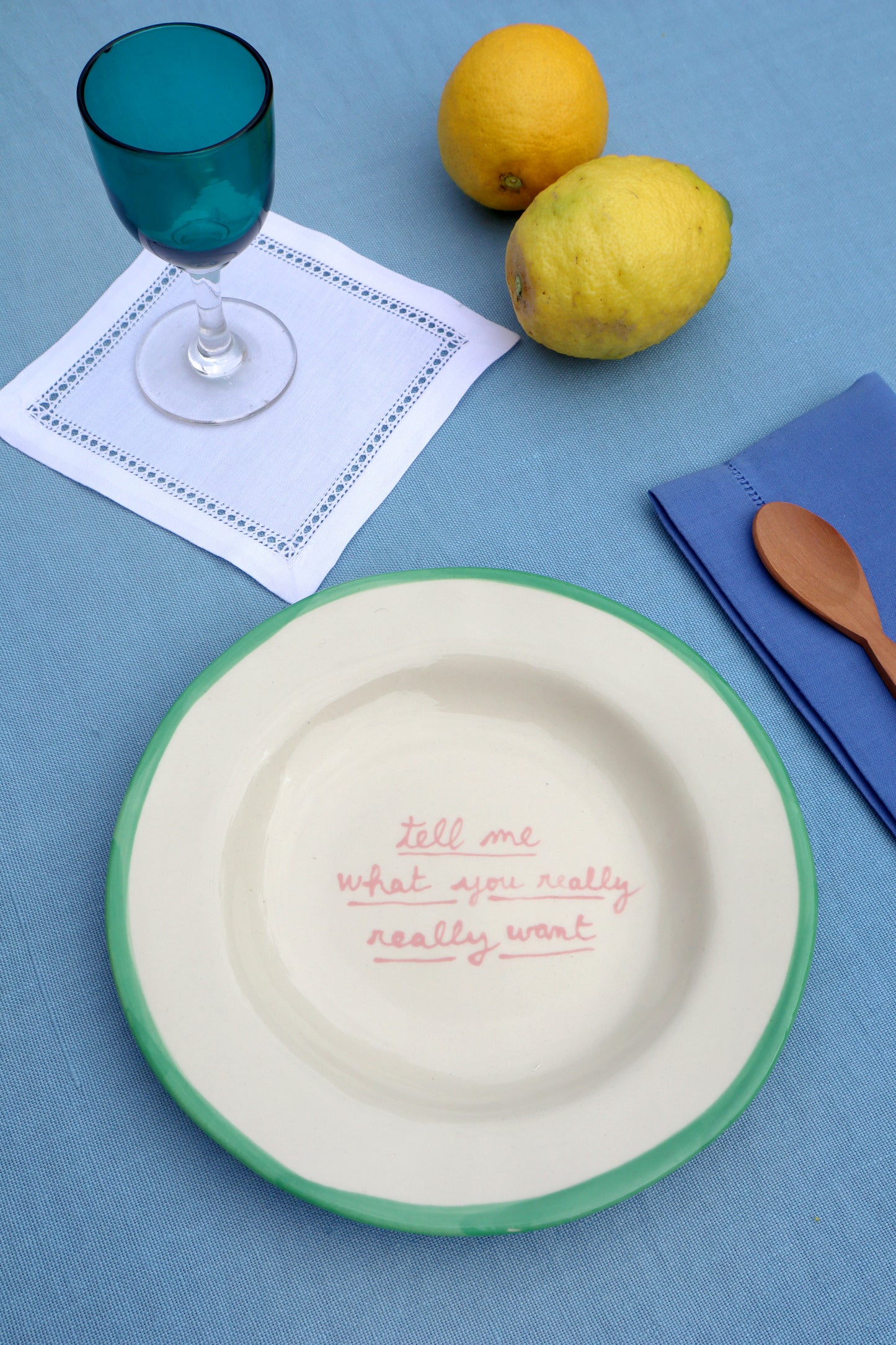 Tell me what you really really want - Dessert Plate