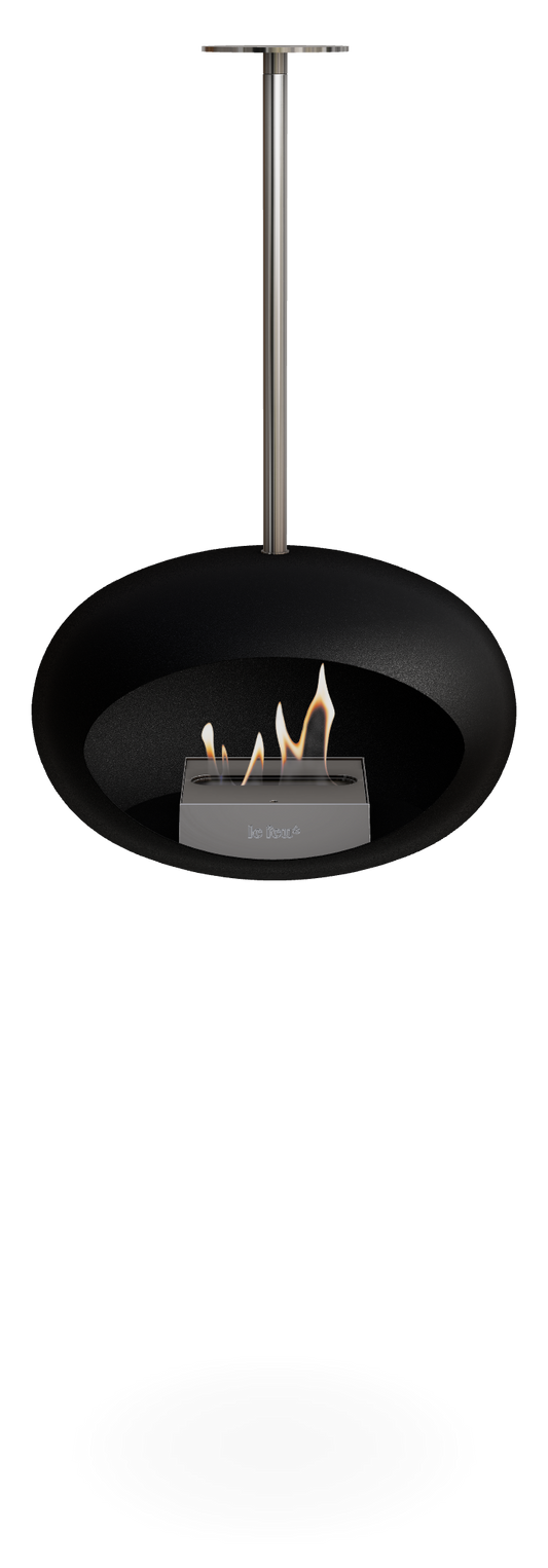 Black Sky - Polished Steel 140cm Burner