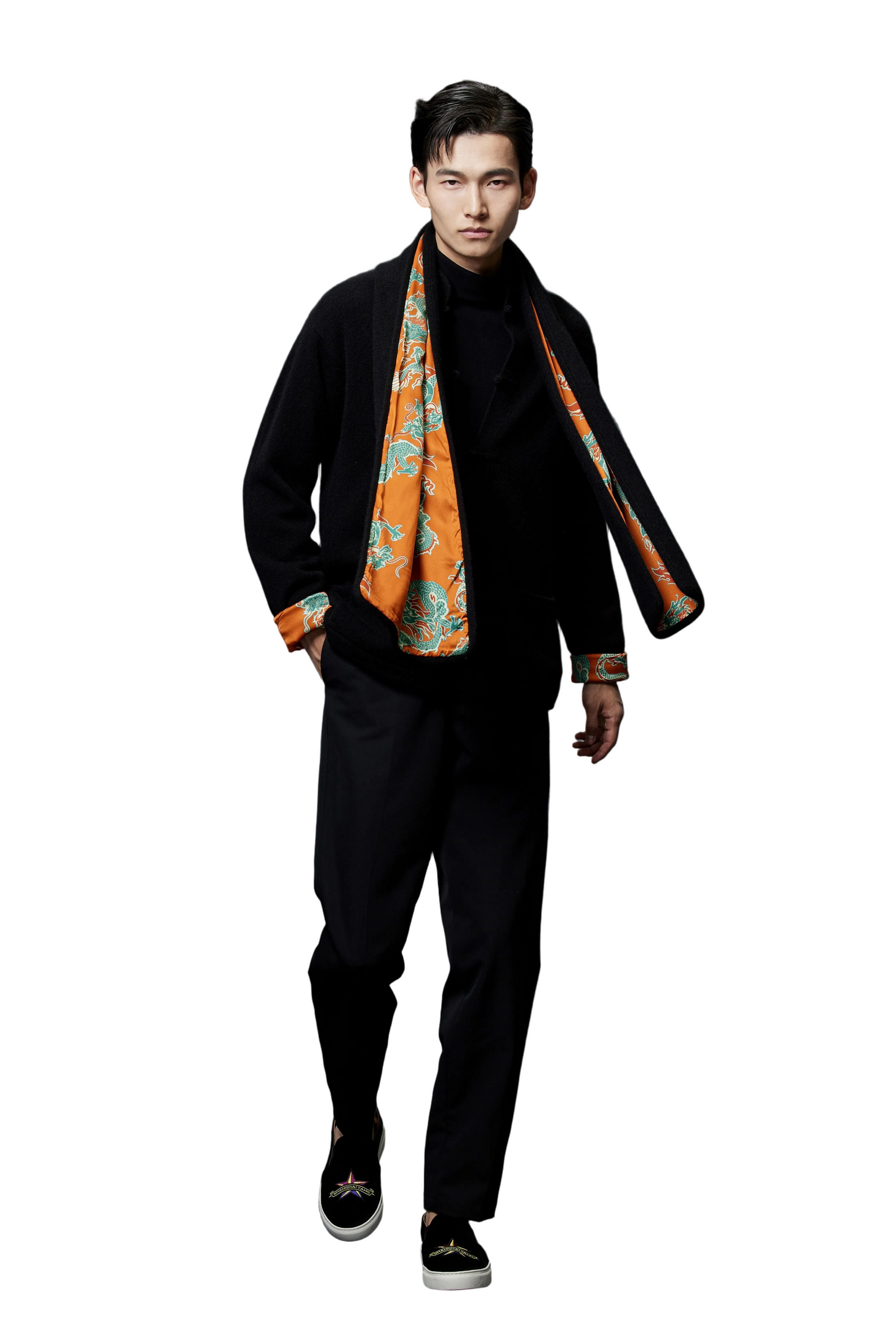 Cashmere Dragon Lining Scarf