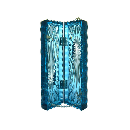 Long Rectangle Clutch Classic Blue