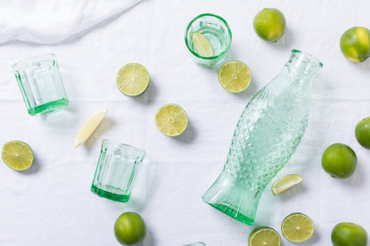 Fish & Fish Carafe Green