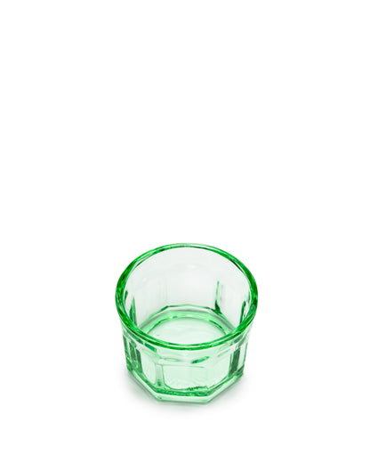 Fish & Fish Small Glasses Green Set of 4