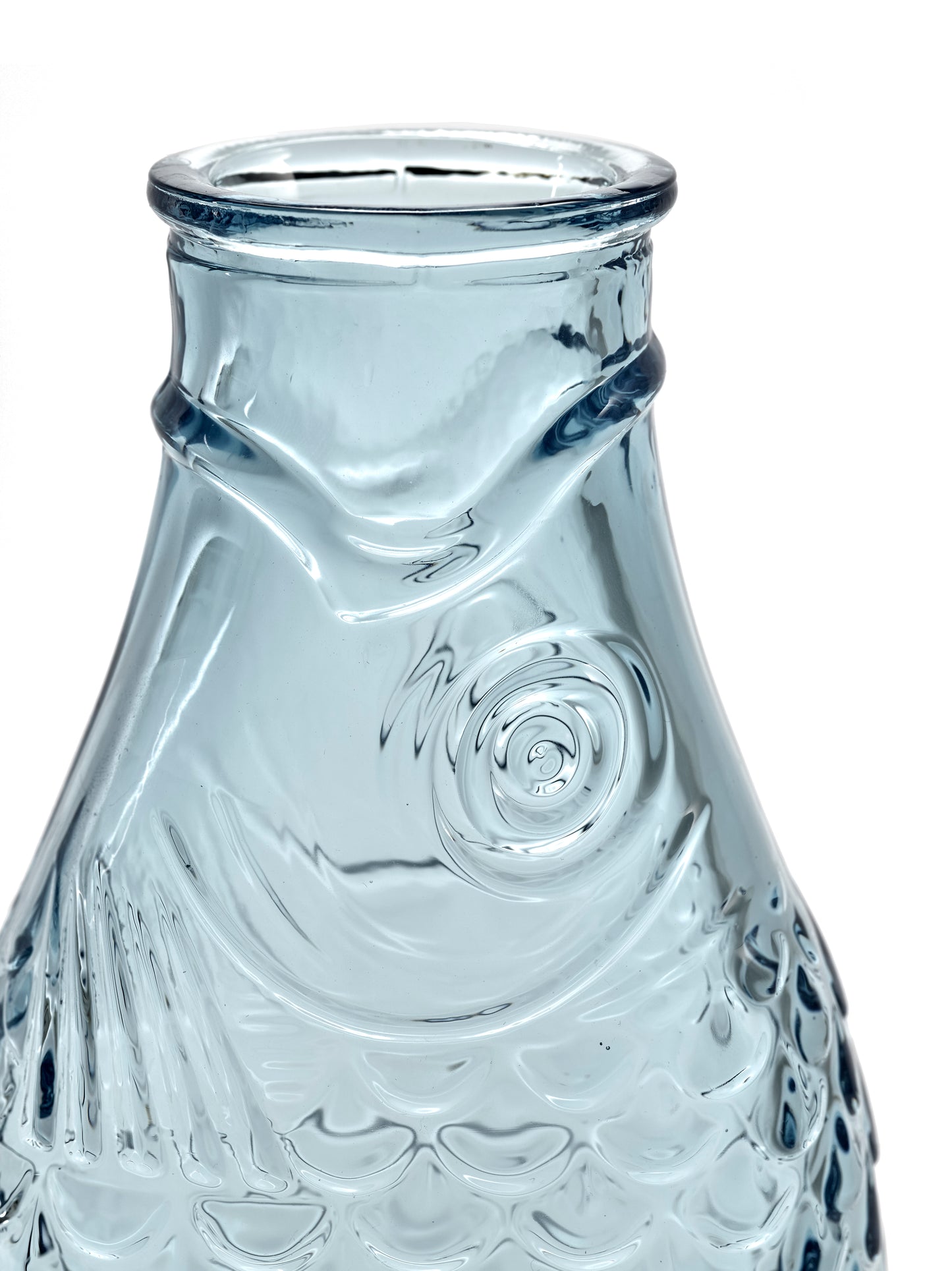 Fish & Fish Carafe Blue