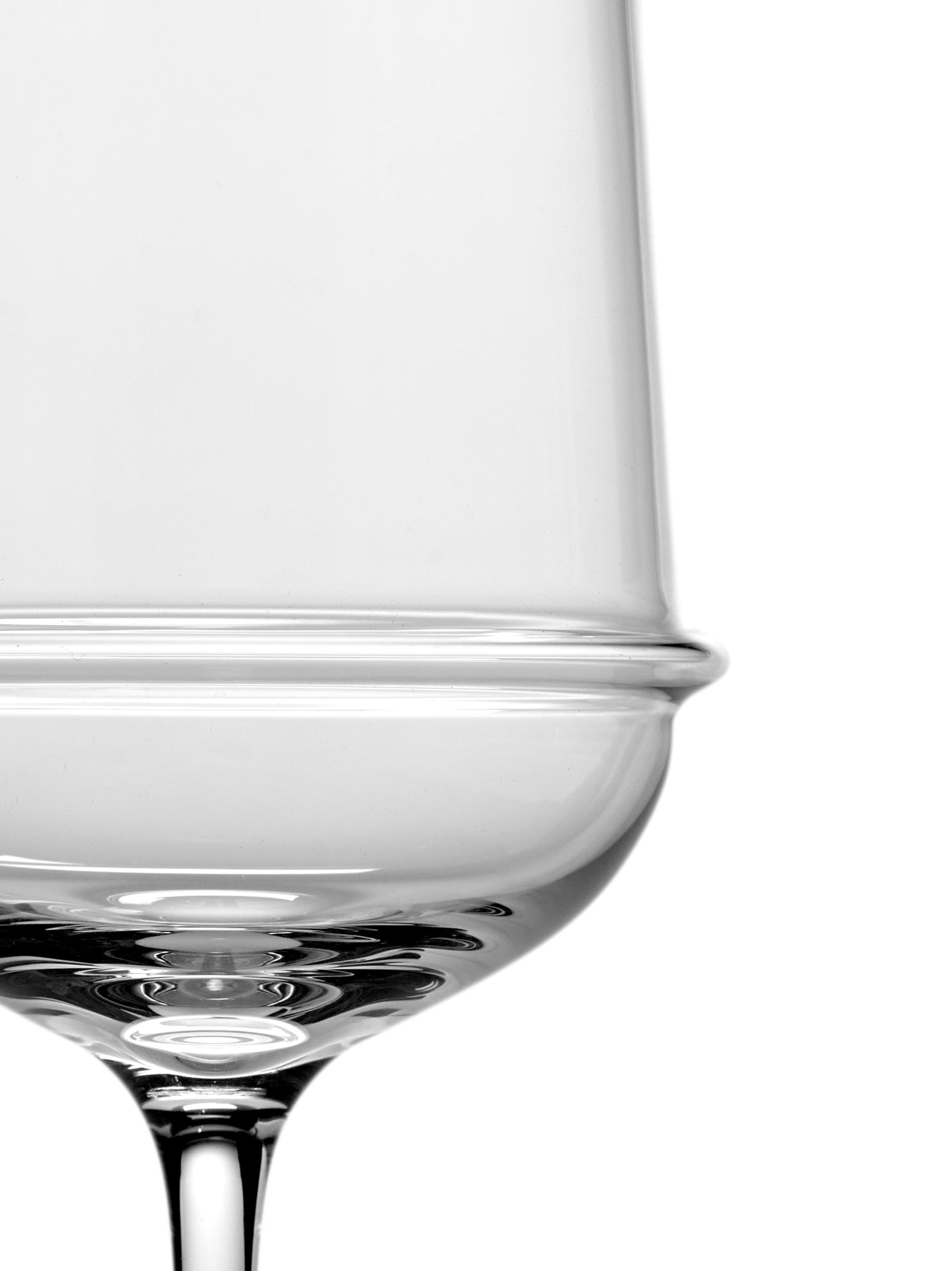 Dune White Wine Glasses Transparent  Set of 4