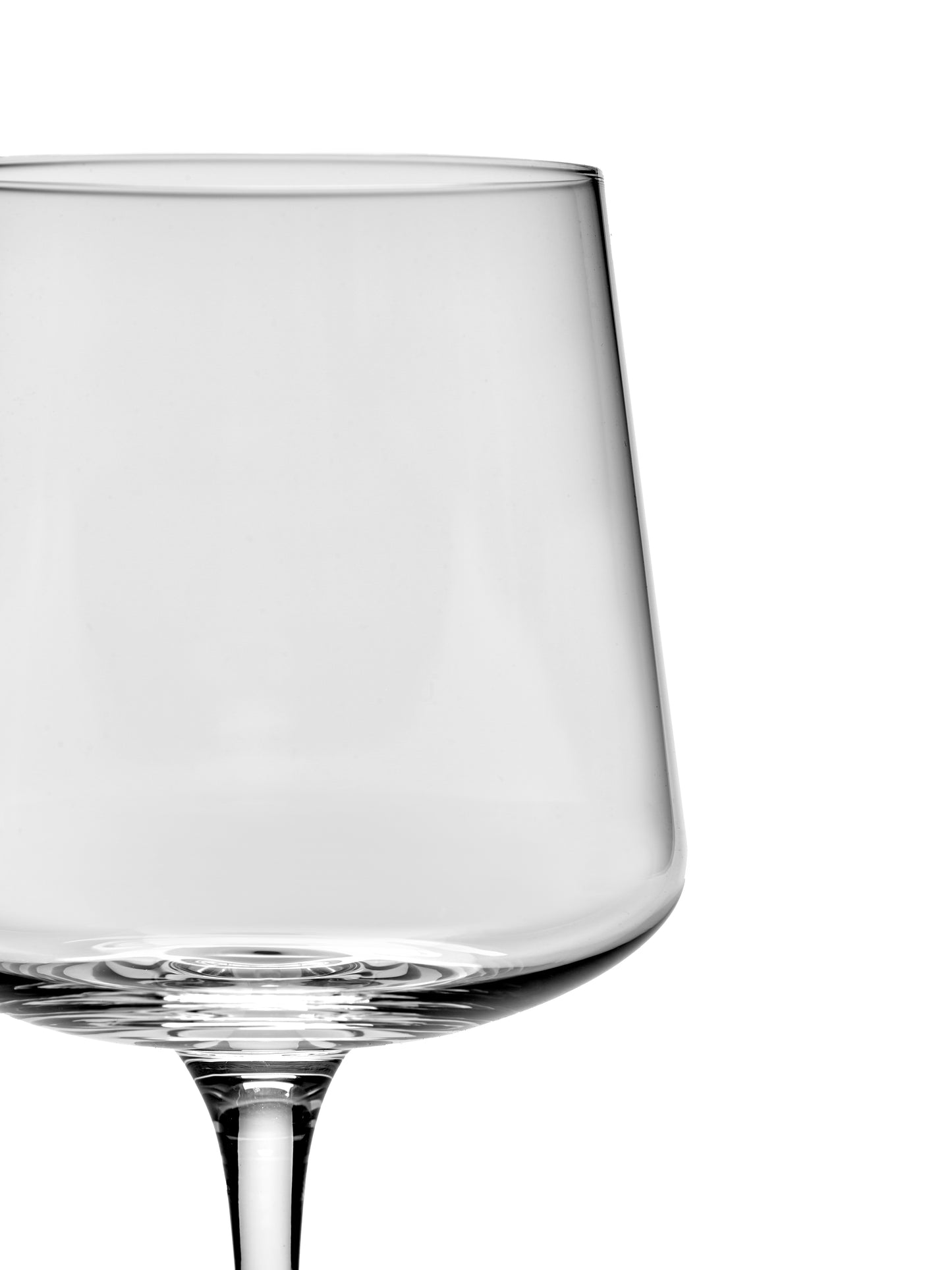 Nido White Wine Glasses Transparent  Set of 4