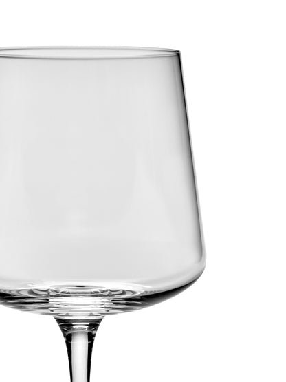 Nido White Wine Glasses Transparent  Set of 4