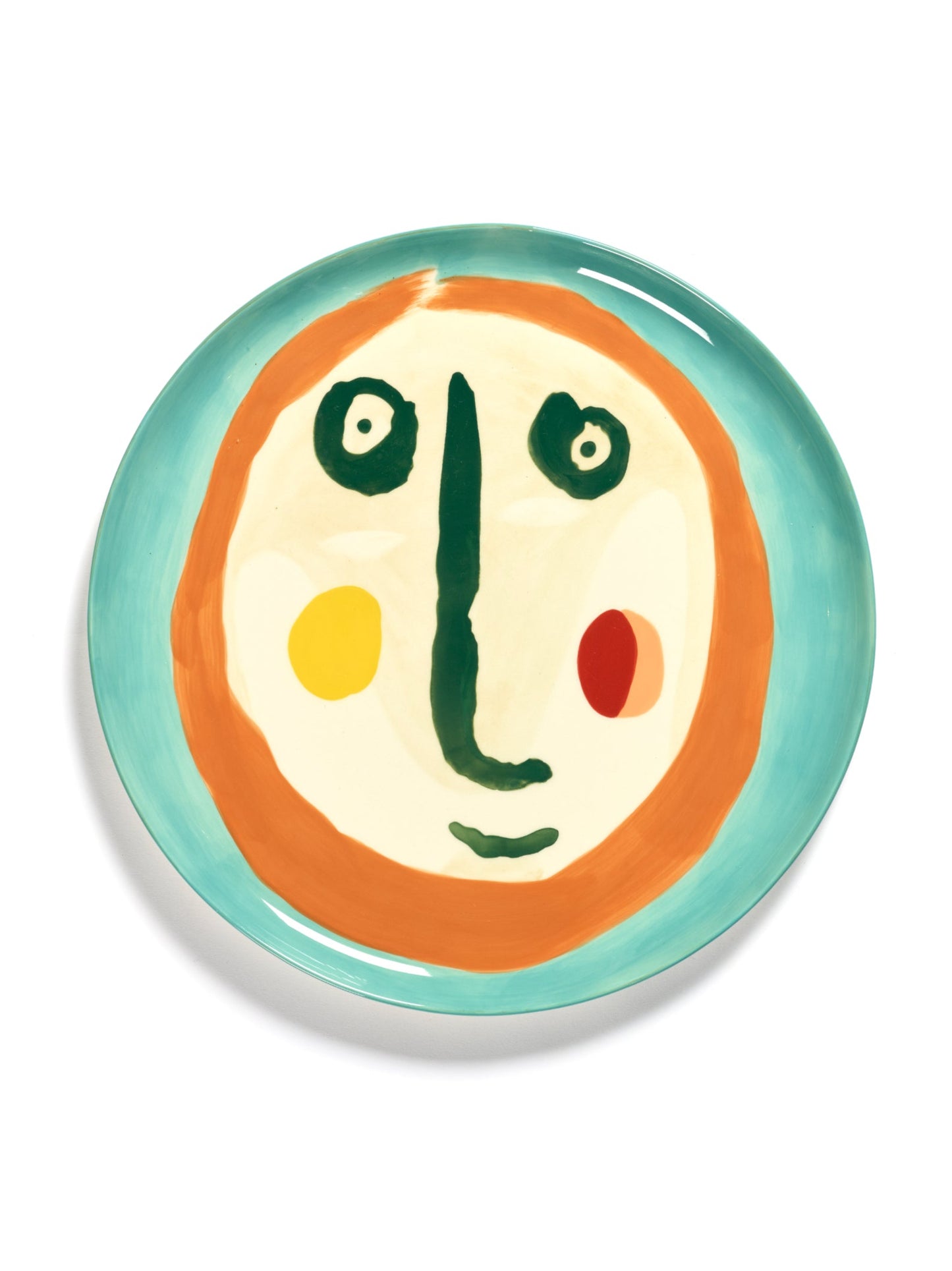 Feast Serving Plate With Face 2