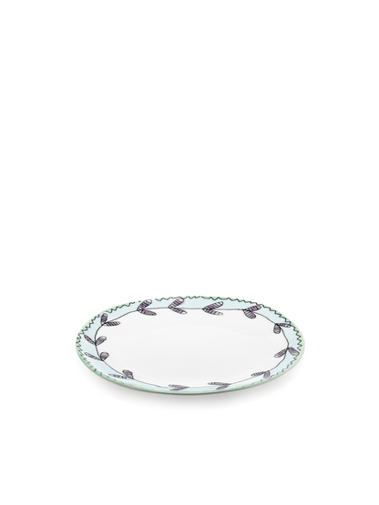 Blossom Milk Dessert Plates Set of 2