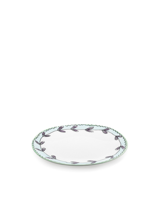 Blossom Milk Dessert Plates Set of 2