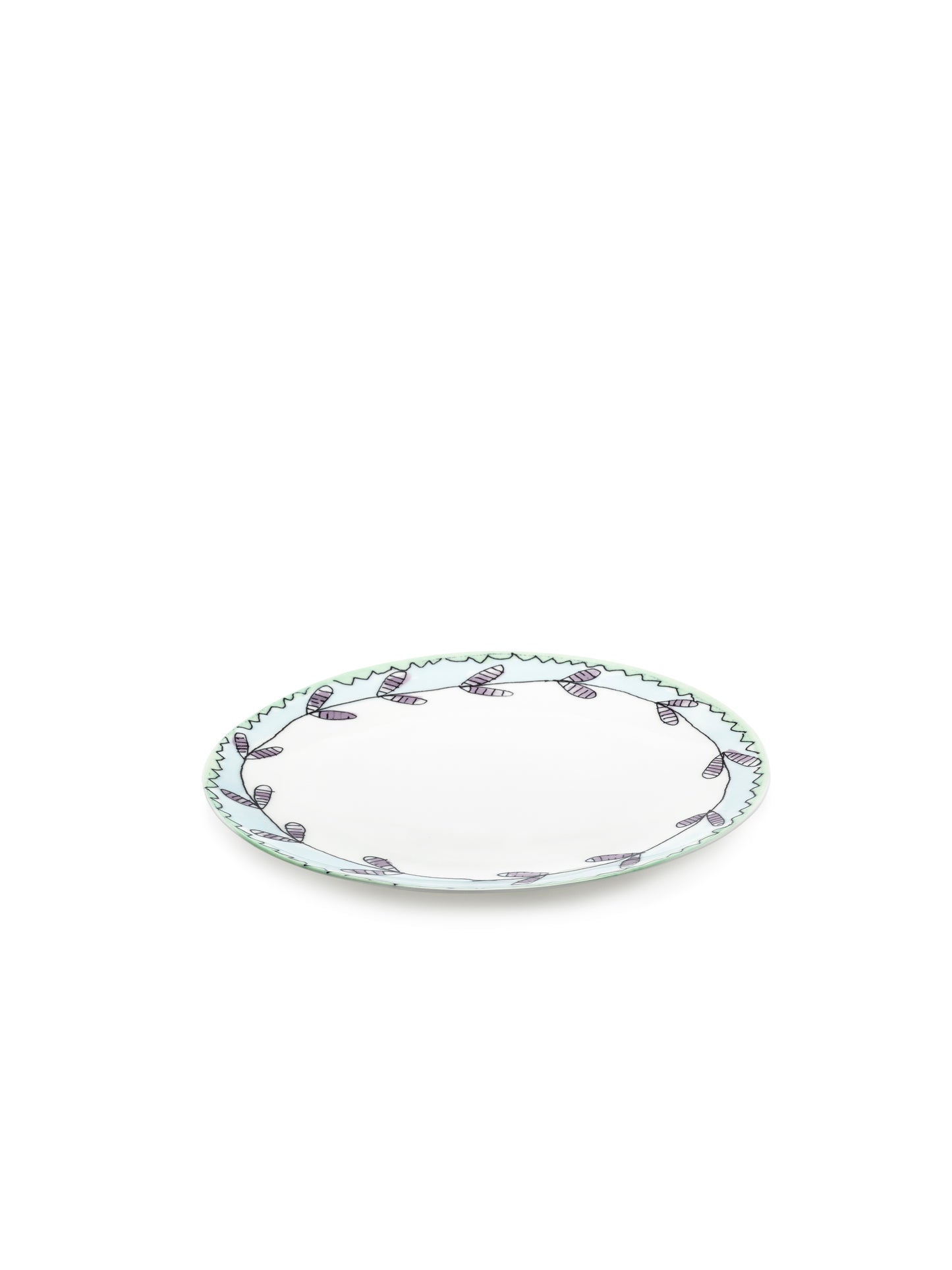 Blossom Milk Starter Plates  Set of 2