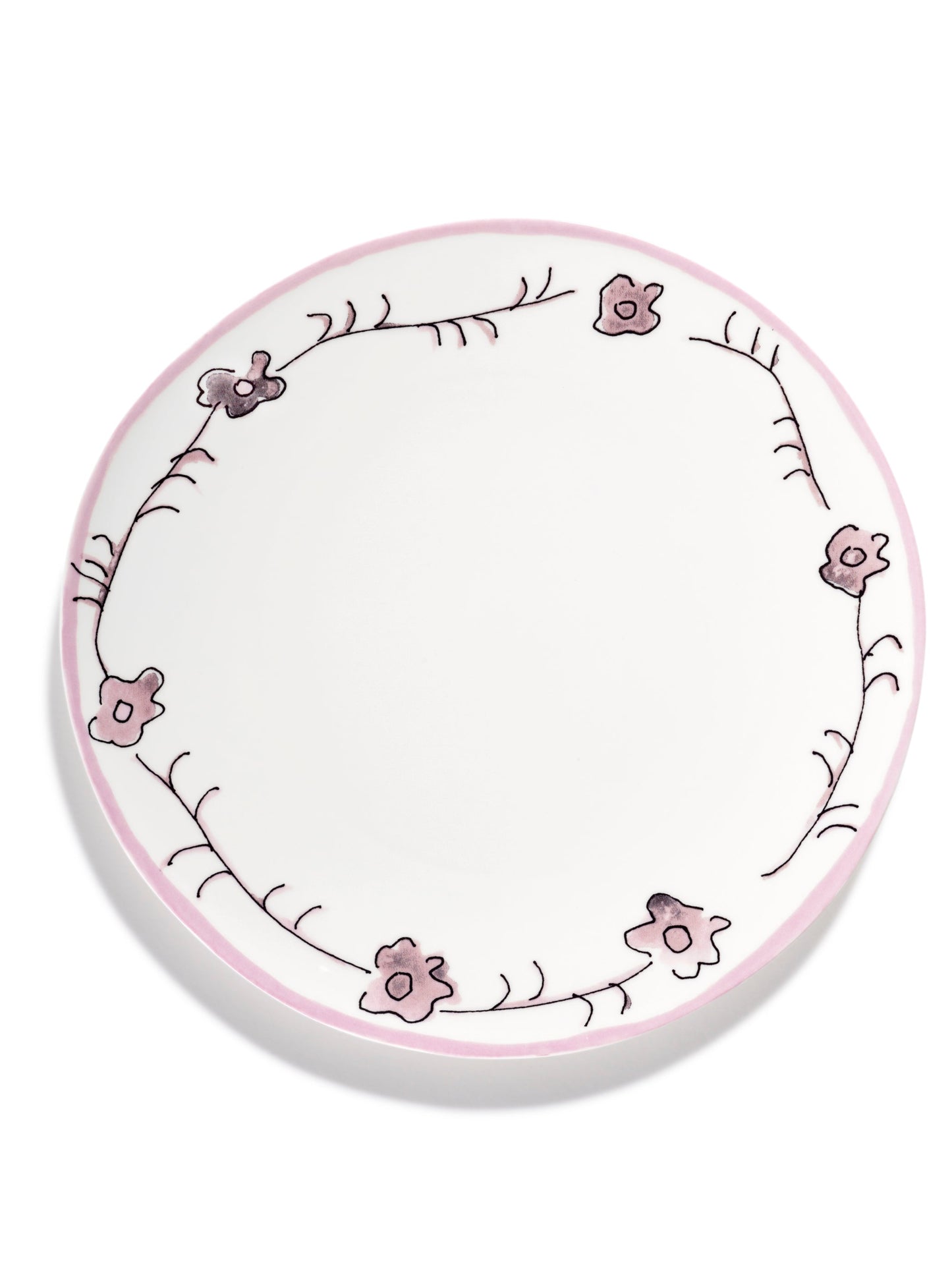 Dark Viola Dinner Plates Set of 2