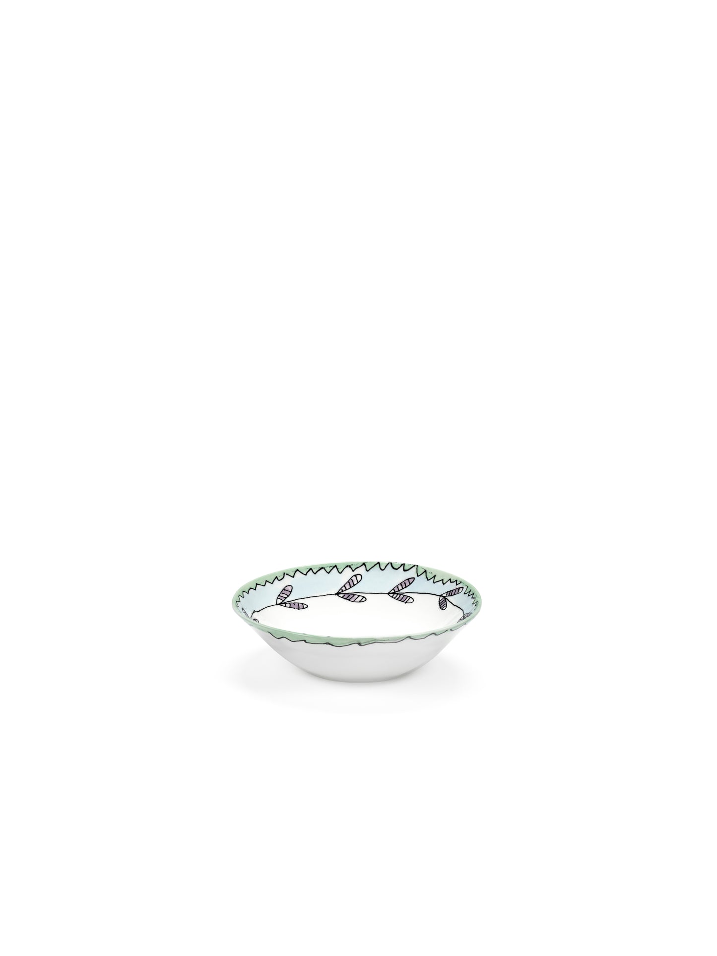 Blossom Milk Low Bowls Set of 2
