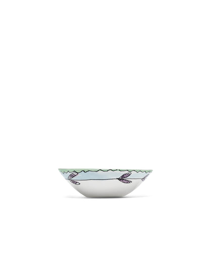 Blossom Milk Low Bowls Set of 2