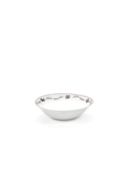 Dark Viola Low Bowls Set of 2