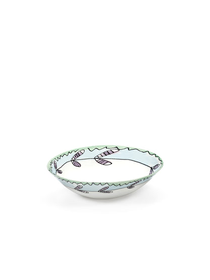 Blossom Milk Low Bowls Set of 2