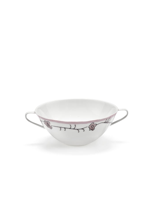Dark Viola Soup Bowls Set of 2
