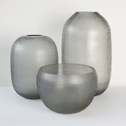 Ash Glass Vase
