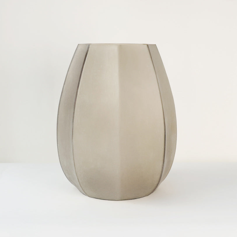 Smoke Glass Vase