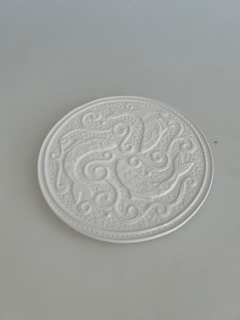 White Fish Motif Trivet