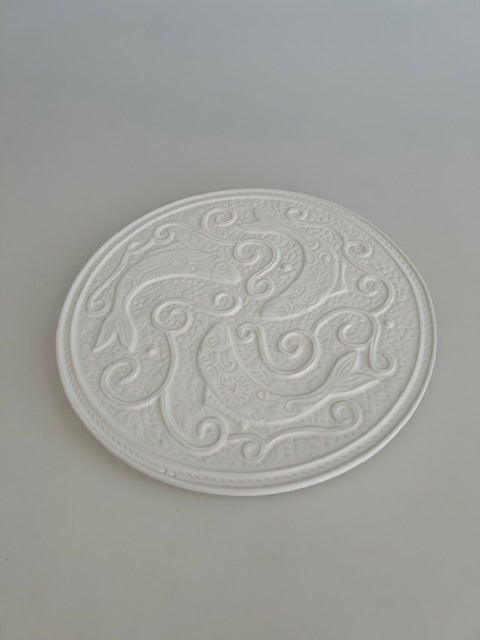 White Fish Motif Trivet