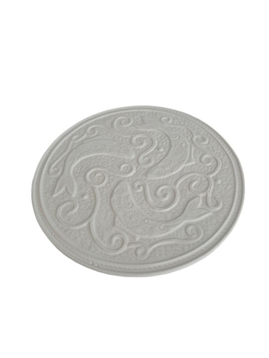 White Fish Motif Trivet