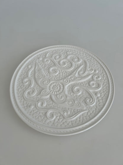 White Bird Motif Trivet