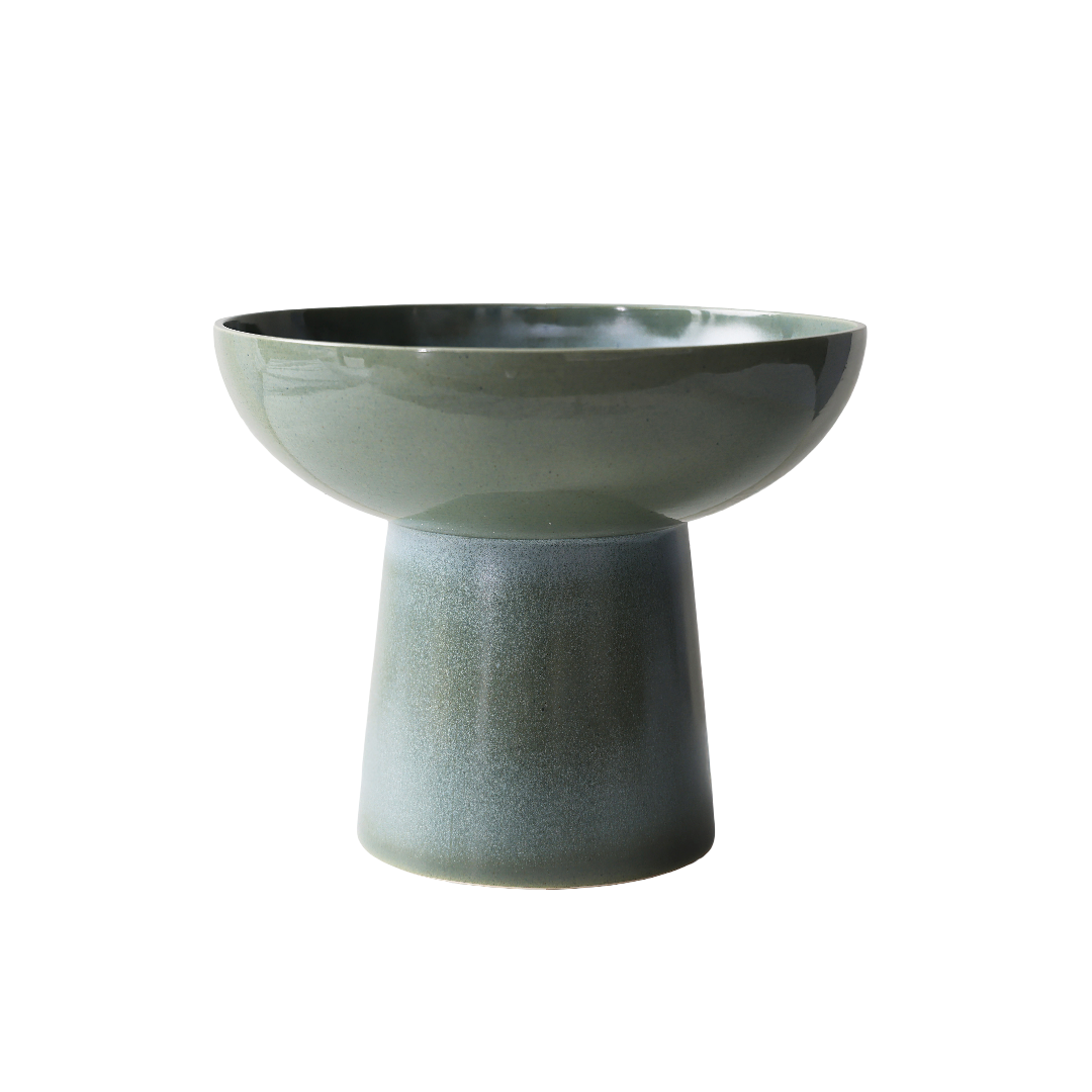 Short Glazed Vase