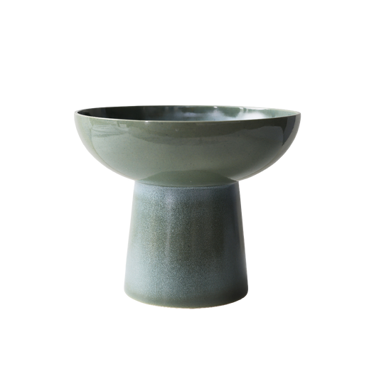 Short Glazed Vase