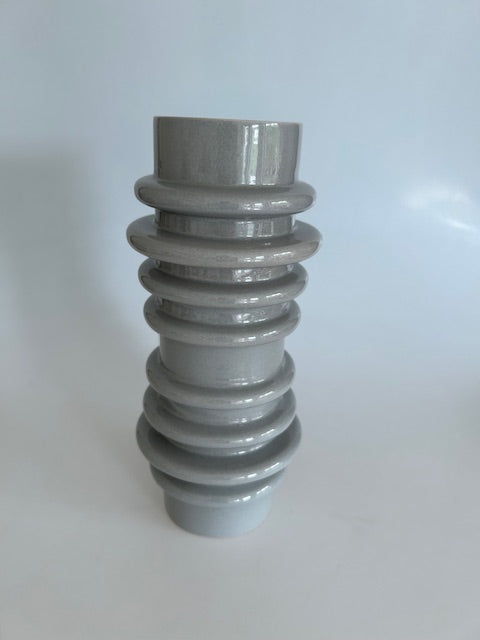 Ringed Glaze Vase – Multi Loop