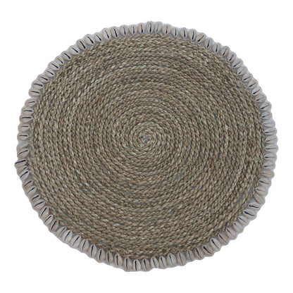 Beige Shell Seagrass Placemat