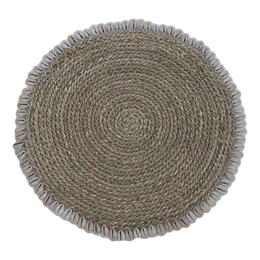 Beige Shell Seagrass Placemat