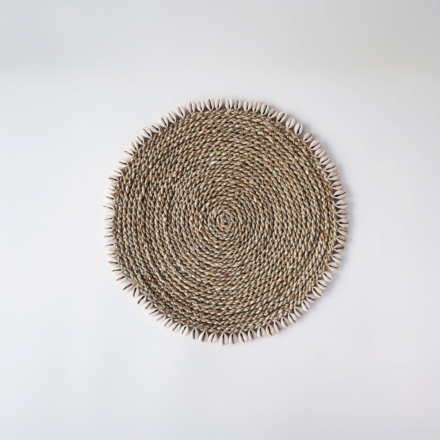 Beige Shell Seagrass Placemat