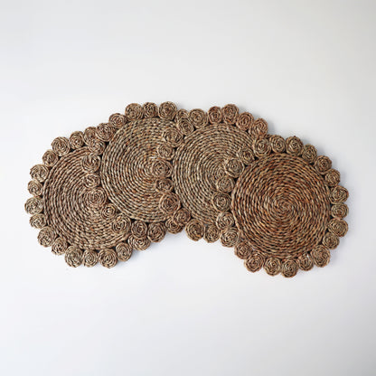 Beige Seagrass Woven Placemat
